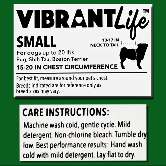 NWT Vibrant Life "Majestically Awkward" Dog Hoodie Size Small Dogs up to 20 lbs - Picture 11 of 16